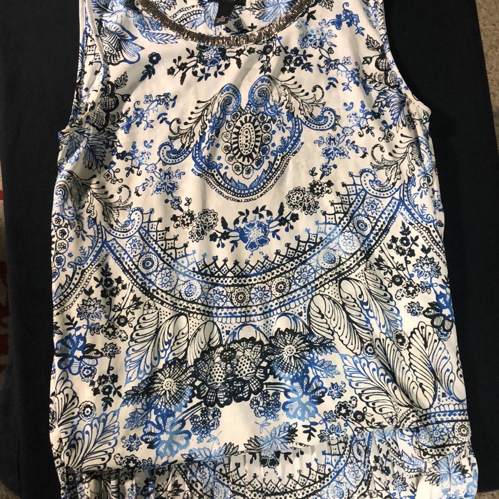 ALFANI printed blouse